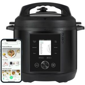 Chef iQ 6 Qt Smart Pressure Cooker WiFi Built-In Scale RJ40-6-WiFi